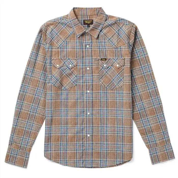 Seager Mens Shirt Sawtoof Long Sleeve