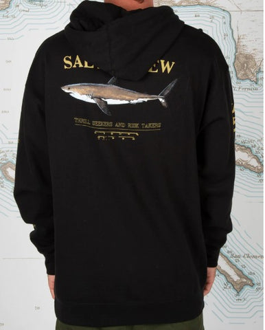 Salty Crew Mens Sweatshirt Bruce Hood Fleece