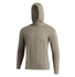Florence Marine X Mens Shirt Airtex Long Sleeve Hooded