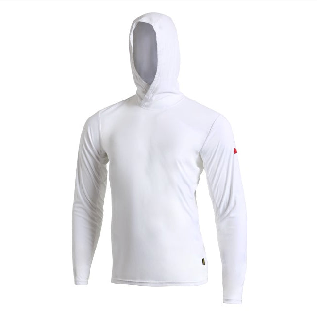 Florence Marine X Mens Shirt Sun Pro LS Crossover Hooded UPF
