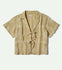 Brixton Womens Shirt Wandering Tie Top