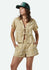 Brixton Womens Shirt Wandering Tie Top