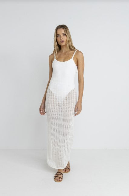 Rhythm Womens Dress Gemma Knit Midi Rhythm Womens Dress Gemma Knit Midi