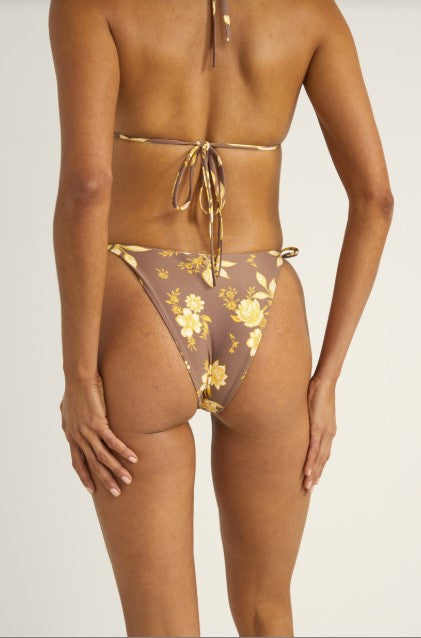 Rhythm Womens Bikini Bottoms Anika Floral Tie Side Hi Cut