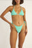 Rhythm Womens Bikini Top Isla Rib Slide Tri