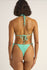 Rhythm Womens Bikini Top Isla Rib Slide Tri