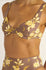 Rhythm Womens Bikini Top Anika Floral Panelled Underwire