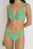 Rhythm Womens Bikini Top Evergreen Floral Crop