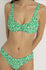 Rhythm Womens Bikini Top Evergreen Floral Crop