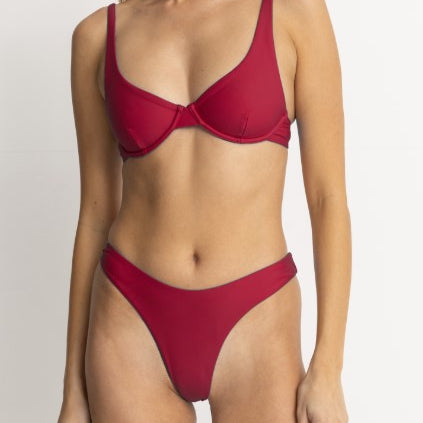 Rhythm Womens Bikini Top Classic Underwire