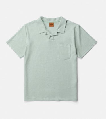 Rhythm Mens Knit Vintage Terry Polo