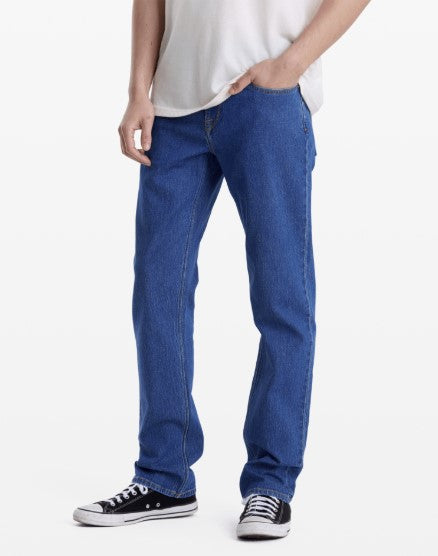 Volcom Mens Denim Solver Modern Fit Jeans