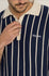 Rhythm Mens Classic Striped Knit Polo