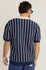 Rhythm Mens Classic Striped Knit Polo