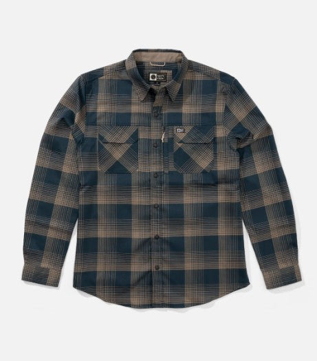Salty Crew Mens Shirt Fathom Tech Flannel