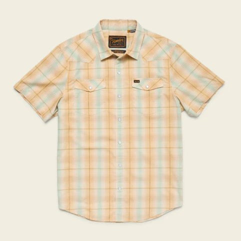Howler Brothers Mens Woven H Bar B Snapshirt