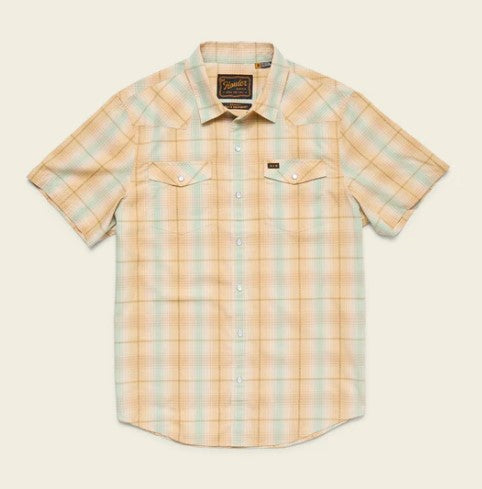 Howler Brothers Mens Woven H Bar B Snapshirt