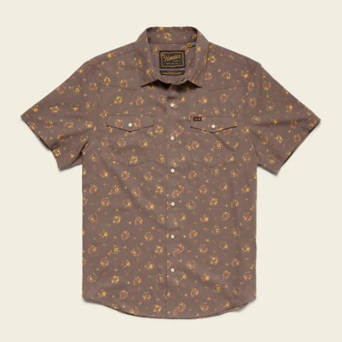 Howler Brothers Mens Woven H Bar B Snapshirt