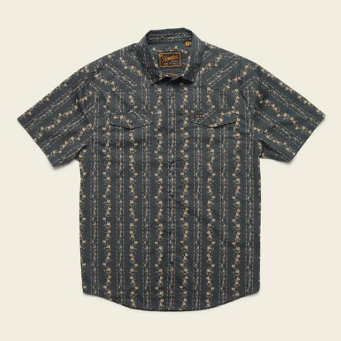 Howler Brothers Mens Woven H Bar B Snapshirt