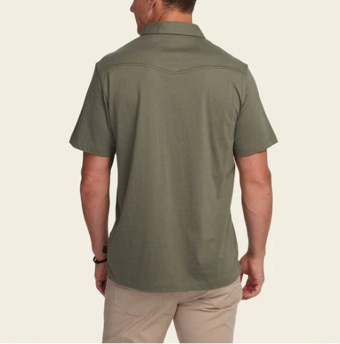 Howler Brothers Mens Knit Ranchero Polo