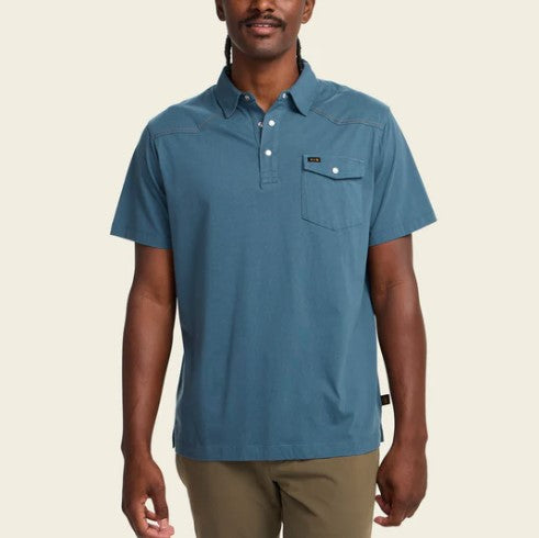 Howler Brothers Mens Knit Ranchero Polo