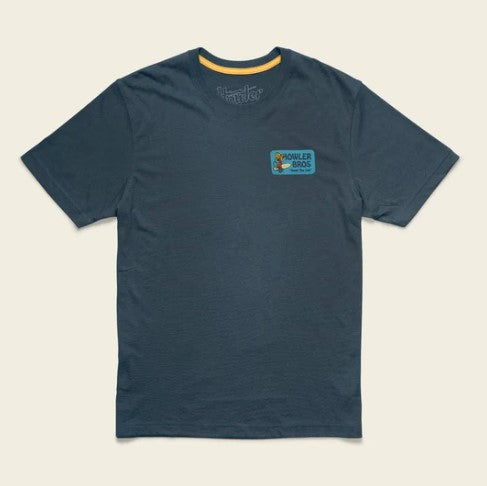 Howler Brothers Mens Shirt El Monito Surfs Badge
