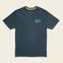 Howler Brothers Mens Shirt El Monito Surfs Badge
