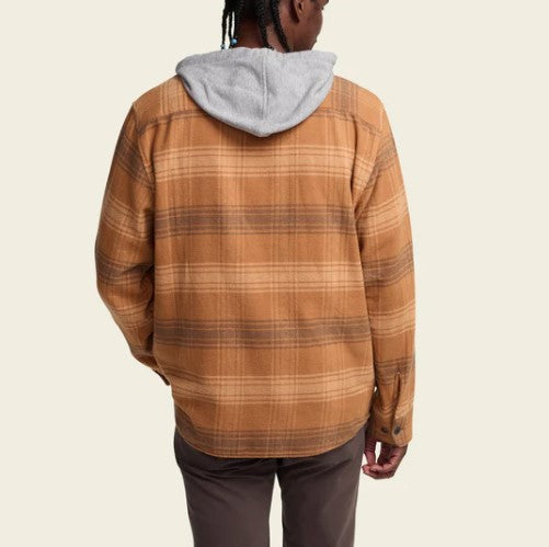 Howler Brothers Mens Jacket Salvo Hooded Blanket Flannel