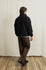 Rhythm Mens Sweatshirt Checkered Fleece Quarter Zip