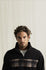 Rhythm Mens Sweatshirt Checkered Fleece Quarter Zip