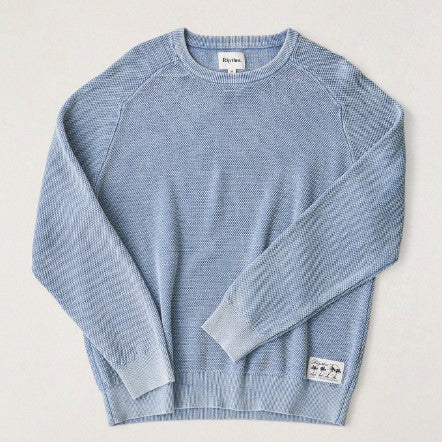 Rhythm Mens Shirt Polu Crew Knit