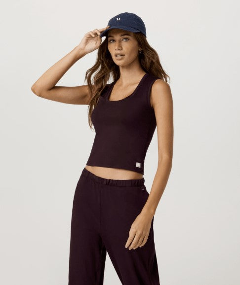 Vuori Womens Tank Top Halo Essential Scoop Tank