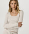 Vuori Womens Shirt Long Sleeve Halo Essential Scoop