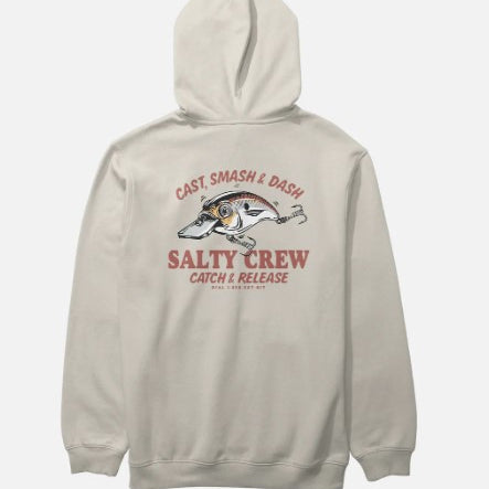 Salty Crew Mens Sweatshirt Cast Life Fleece Hoodie