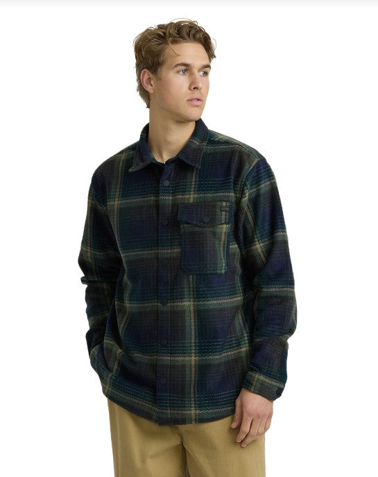 Billabong Mens Shirt Furnace Long Sleeve Flannel