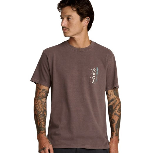 RVCA Mens Shirt Mel G Flora