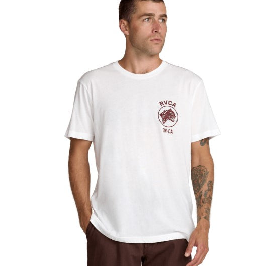 RVCA Mens Shirt Sky Cat