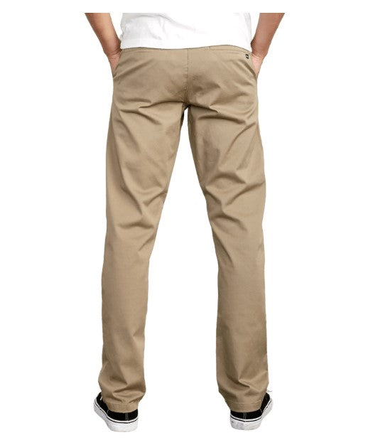 RVCA Mens Pants The Weekend Stretch Straight Fit