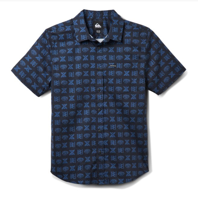 Quiksilver Mens Woven Stone Etch Classic Stretch