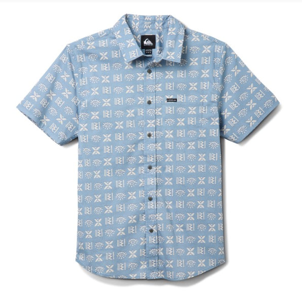 Quiksilver Mens Woven Stone Etch Classic Stretch