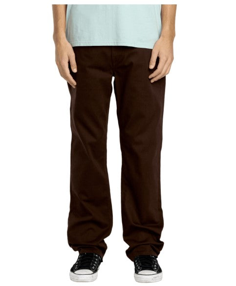 Volcom Mens Pants Solver 5 Pocket Slub