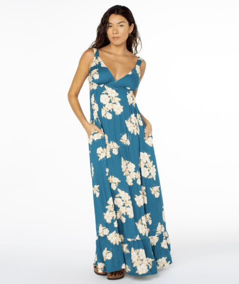 white christmas dresses Roxy Golden Dawn Dress-Egret-Small-Small main image 1