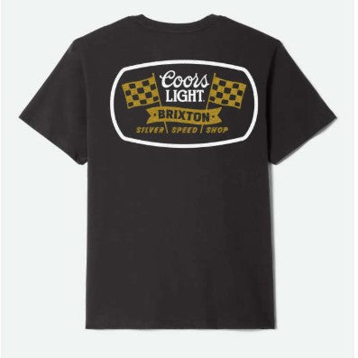 Brixton Mens Shirt Coors Light Pit Stop