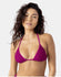 Roxy Womens Bikini Top Crochet Mini Tiki Triangle
