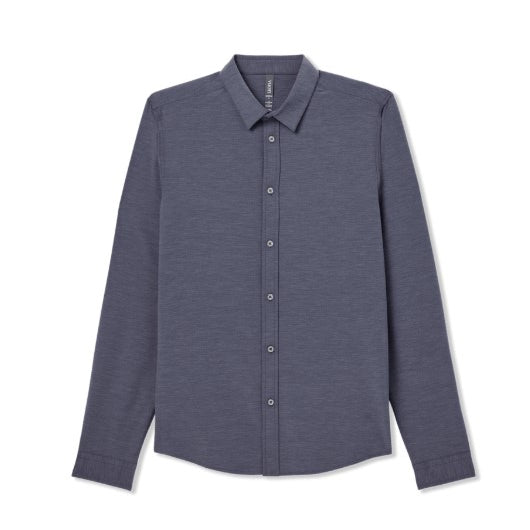 Vuori Mens Shirt Long Sleeve Bridge Button Down