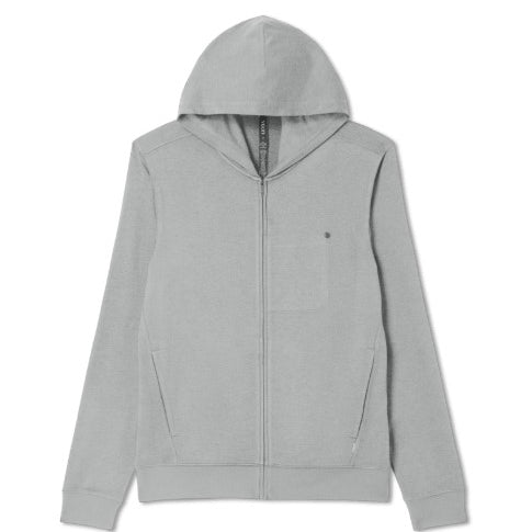 Vuori Mens Sweatshirt Ponto Full Zip Hoodie