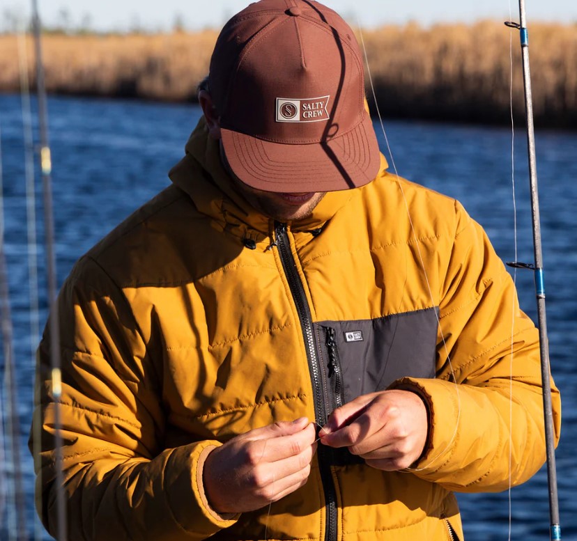 Salty Crew Mens Jacket Barrier Insulated