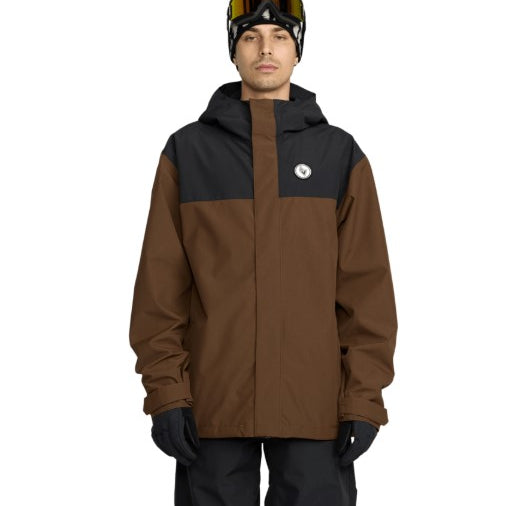 Volcom Mens Snow Jacket Buckthreeeighty