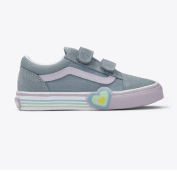 Vans Kids Shoes Little Kids Old Skool V Heart