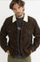 Rhythm Mens Jacket Flannel Lined Cord Trucker